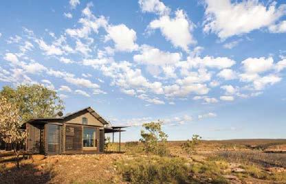 verandahs. The Homestead is an easy ninety minute drive from the nearest town of Kununurra, or may be accessed via private airstrip.
