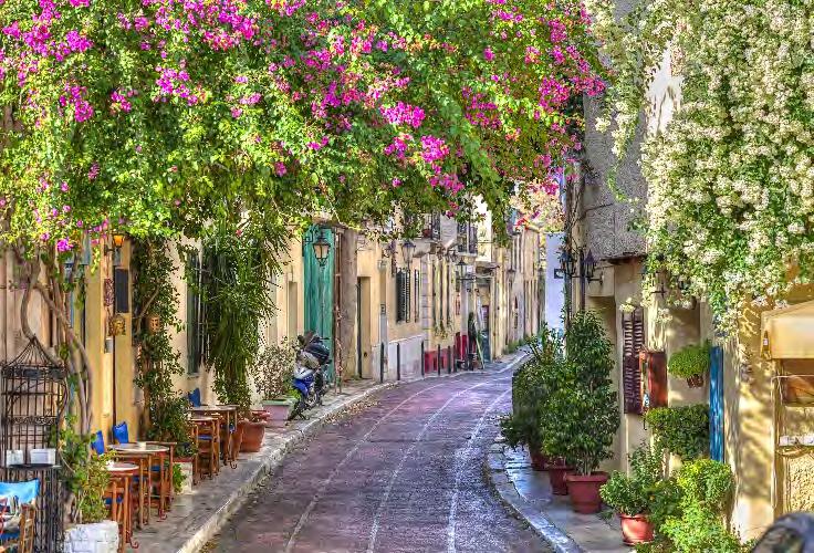 the Plaka area make for a pleasant stroll through the oldest area of Athens Tuesday 9 April Athens Agora and the Acropolis We depart our hotel for a guided walking tour through the Agora, centre of