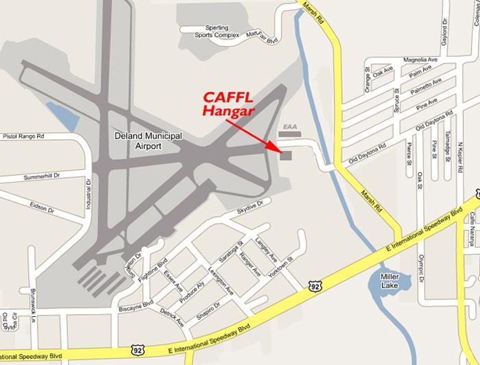 DELAND MUNICIPAL AIRPORT AREA MAP AND DIRECTIONS GPS Info. (Latitude, Longitude): 29.0669 N, 81.