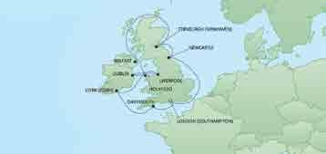 (Southampton), UK NEW Port of Call DISCOVER THE ISLES ROUNDTRIP LONDON Seven Seas Explorer JUNE 3, 2017 11 NIGHTS UP TO 42 SHORE EXCURSIONS UP TO 3,000 EARLY BOOKING SAVINGS BUSINESS CLASS AIR*