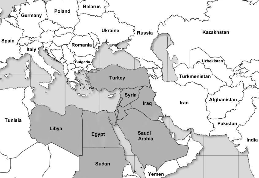 Kada je Psalam 83 zapisan, Ismailovci su živeli u većem delu Arapskog poluostrva kao i u nekim delovima Egipta, zatim u Jordanu i Iraku.