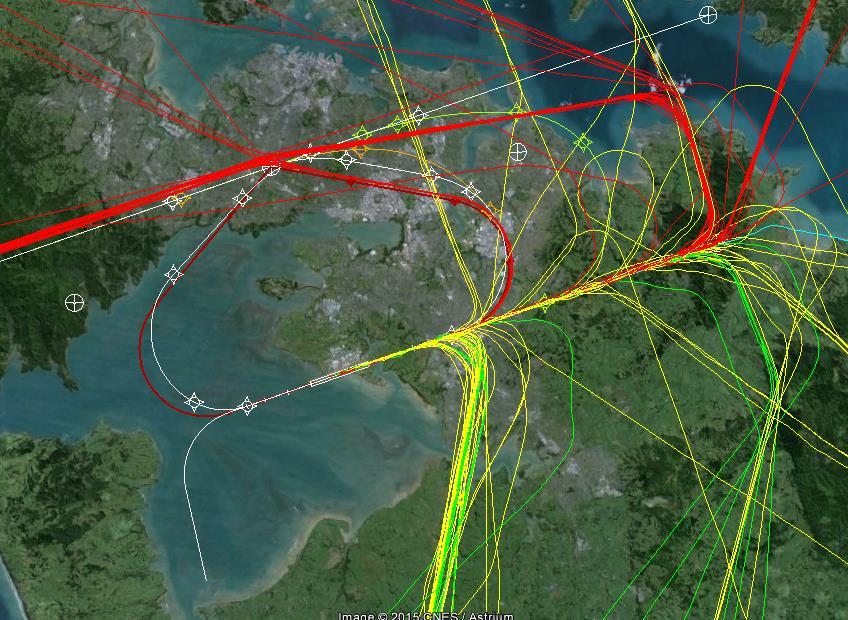 Auckland Case Study o Lessons in community engagement & noise Track Miles 14 NM / APCH Fuel Burn 2,000 tonne /