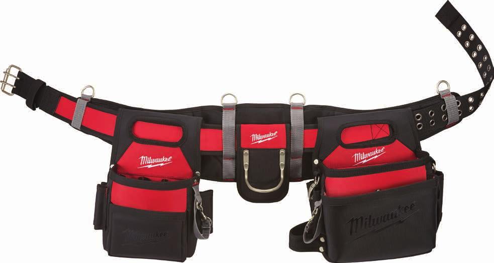 Belt 48-22-8111 Compact Electrician s Work Pouch 48-22-8120 Contractor s Work Belt with Suspension Rig 48-22-8121 Carpenter s Work Pouch 48-22-8122