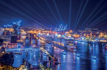 Cruise Week in Sepember 2019 During September 2019, the port of Hamburg will again be transformed into a giant stage for major cruise events.