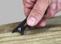 Carbide Knife Sharpener Carabiner Tungsten Carbide Sharpens in 3