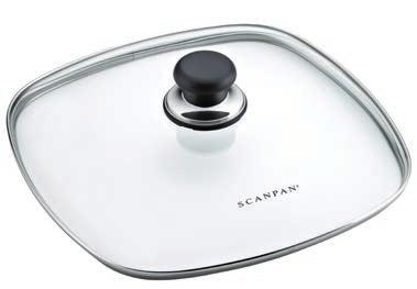 GLASS LID IN SLEEVE 16 cm / 16001212 18 cm /
