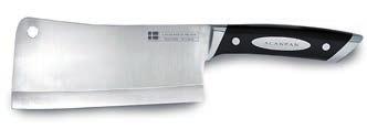 FORGED STEEL HRC 56 61 CLASSIC CHEFS KNIFE 15 cm / 92501500 20 cm / 92502000 26 cm / 92502600 20 cm Granton edge /