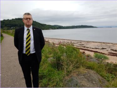 INVERKIP BEACH Many of you will be aware of the pilot scheme that ran at several Greenock train stations during the summer, designed to alleviate the issues of youths accessing Inverkip beach via