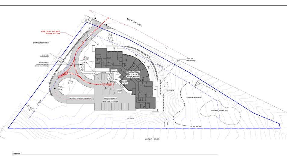 PROPERTY SPECIFICATIONS Civic Address Legal Description Site Area Zoning TBD Mountain Rd., Niagara Falls, ON PT TWP LT 25 STAMFORD PT 1, 59R15586 CITY OF NIAGARA FALLS 109881.12 SF (2.