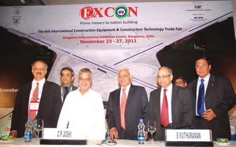 The event was inaugurated by Dr C P Joshi, Hon ble Union Minister for Road Transport & Highways, Government of India on 23 November 2011.