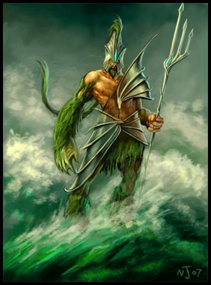 God of the sea Cast lots for empires Zeus- sky Poseidon- sea Hades-well, hades Avoided Thetis future mother of Achilles Married to Amphitrite, a Nereid Creates some animals Various sea animals Horses