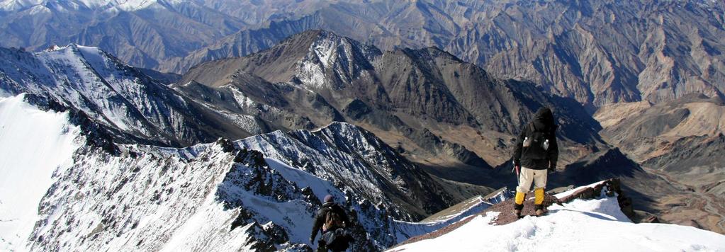 OVERVIEW STOK KANGRI SUMMIT TREK INDIA 2 In aid of your choice of charity 01 Sep 17 Sep 2017 17 DAYS INDIA EXTREME This outstanding trek to the summit of India's magnificent mountain, Stok Kangri