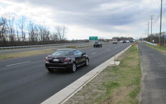 Completed December 2015. Gloucester Parkway Extension Completion of 0.8 mi.