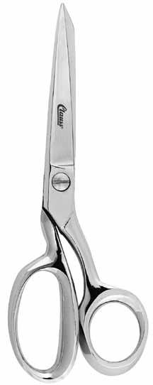 Bulk Item #11100C Item #18009 Galleria Shears Galleria Shears are double-plated, full chrome over nickel handle and blades.