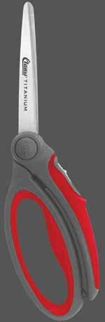 multi-purpose shears 7" Muscle Shear Bent, Stainless Steel blades One blade is serrated for firm Grip N Cut Big,