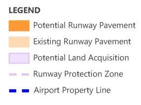 1 Airfield Layout Based on the Facility Requirements analysis in Section 4, additional runway capacity will be needed between 2020 and 2030.