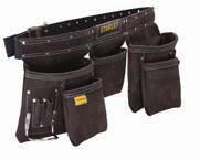 LEATHER BELT Professional and high grade genuine leather (Suede) Perforated to suit all waist sizes Durable metal buckle *Tools not included STST1-80119 LEATHER BELT CARDED 6 3253561801198 19.