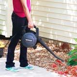 DETACHABLE BLOWER vac Two tools in one, the powerhead of this highly portable 4 Gallon Vac easily