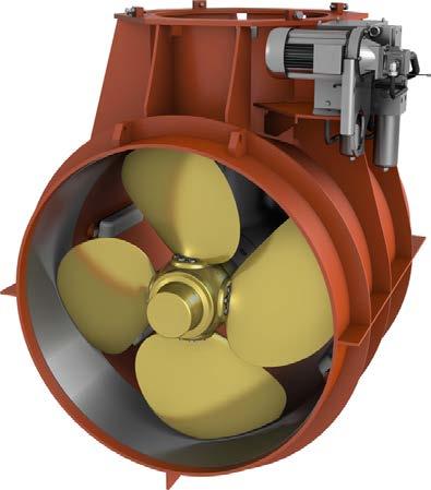 The HP Nozzle can accommodate to your operational requirements, combining seamlessly with FP and CP propellers.