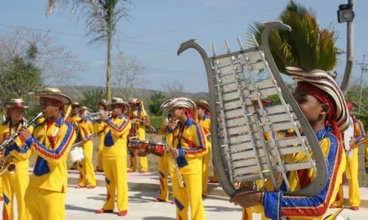 Presentation of the departmental band of Baranoa, the most