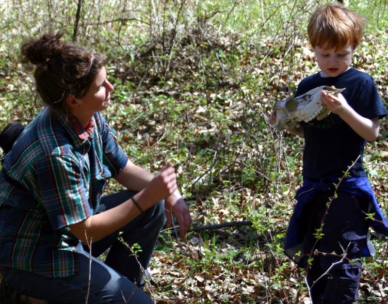 Elizabeth Hill, Whiterock Ecologist conducts educational tours, and organizes events including river cleanups, bioblitzes, timber and prairie burns, savanna restoration, species surveys and many