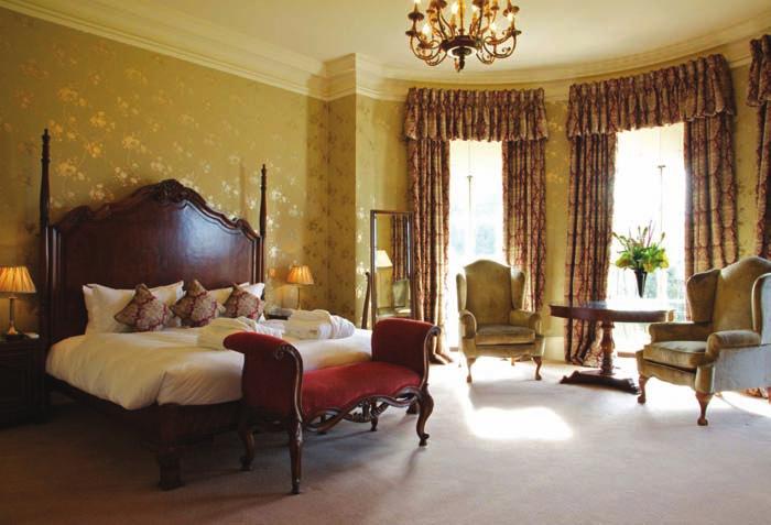 The Venue Accommodation We have 60 bedrooms in total including rooms in the main house, the garden wing the coach house and the orangery.