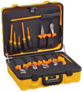 Insulated Tool s Utility Insulated 13-Piece Tool Two layers of insulation provide protection against electric shock. An assortment of 13 professional, insulated tools.