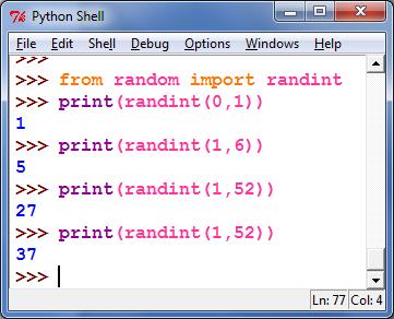 Modul random Za generiranje brojeva koristit ćemo se funkcijama iz modula koji se zove random.