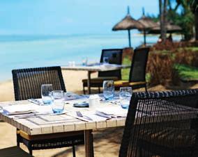 RESTAURANTS & BARS Heritage Le Telfair Golf & Spa Resort has a wonderful selection of restaurants based on the interactive cuisine concept for a culinary discovery of flavours.