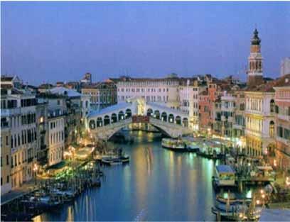 04 Sept: At 11.00 am we head off to Venice, a mere 1.