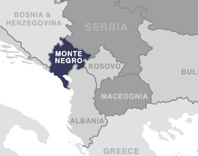 Montenegro Montenegro is a sovereign state in Southeastern Europe.