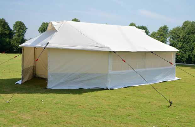 Product key features Viva Family Tent ICRC/IFRC standards Fire retardant