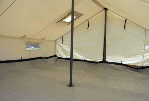 Technical specifications Dimensions Main floor Outer tent 16 m2 Atlantis 2 All-Weather Ridge Tent Center height 2.15 m Wall height 0.90 m Ridge length 4.