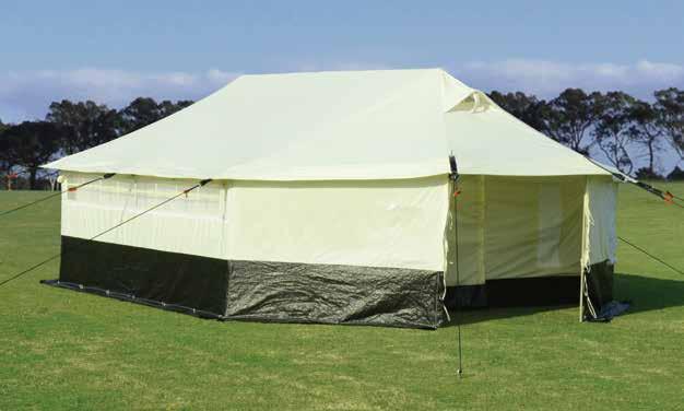 Product key features Viva Family Tent UNHCR standard Fire