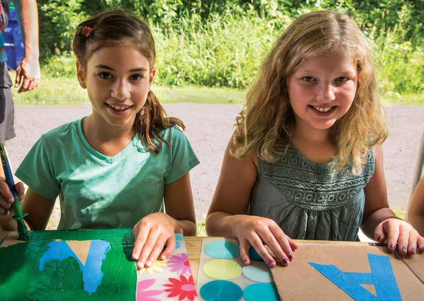 SPECIALTY DAY CAMPS ARTS AND IMAGINATION ARTS AND CRAFTS CAMP Entering grades 1 3 in fall, 2018 Weeks of June 18, June 25 and July 23 Entering grades 4 6 in fall, 2018 Weeks of June 11, July 16, July
