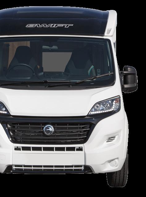 The 30 features an electronically operated drop down bed at the