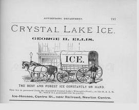 The Fire of 1915 at Crystal Lake Ice One day in 1915 the insulating material in the walls of the