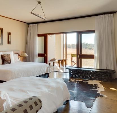ACCOMMODATION 5- Star Graded Waterberg Lodge consists of 16 luxuriously furnished rooms offering the magic of an unpretentious, African Bushveld experience.