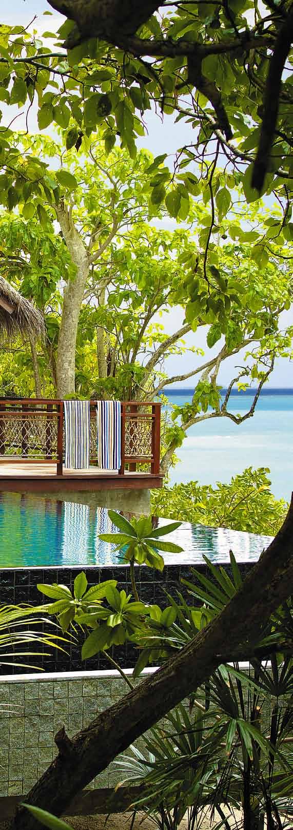 The last horizon Lalitha Sridhar is indulged silly on Shangri-La s Villingili Resort and Spa in the Maldives.