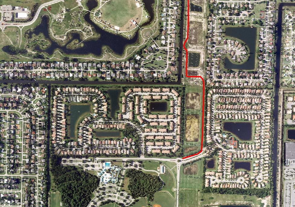 LAMSTEIN LN. RPB Commons Southern Access ROYAL PALM BEACH COMMONS GROUSE LN ENTRANCE SANDPIPER AVE.