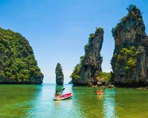 The Andaman Islands consist of a group of 572 Islands, with only 36 inhabited.