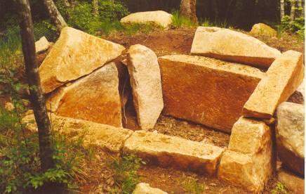 Safronov made a mistake here: the two-chamber dolmen with a gable roof discovered by Veselovsky is unique in the entire Caucasian megalithic area. Balkan dolmen region Archaeologist D.