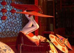 Acrobatics Show at the Chaoyang Theater Chinese acrobatic troupes have traveled to many countries around the world