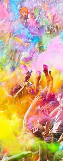 Some frequently asked questions Will the powder ruin clothes or running shoes? We suggest wearing items that you wouldn t mind getting colourful. The colour mostly washes out after the event.