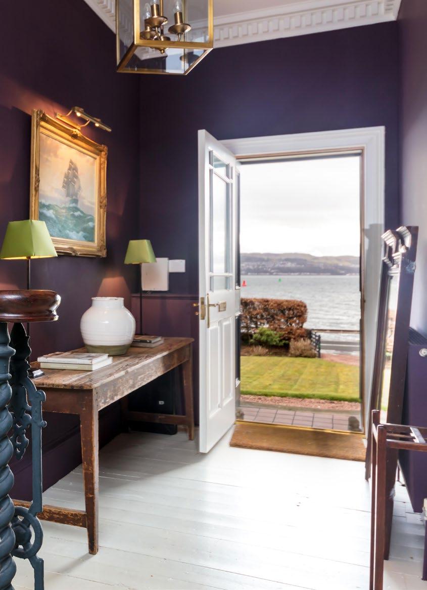A CATEGORY C LISTED DETACHED VICTORIAN VILLA WITH SPLENDID VIEWS ARDGOUR SHORE ROAD, KILCREGGAN, G84 0HL vestibule entrance hallway drawing room dining room/kitchen study boot room WC utility room 4