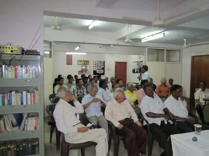 SANTHANA KRISHNAN Deputy General Manager (Retd) B S N L Tamil Nadu, made a Technical Presentation on the subject.