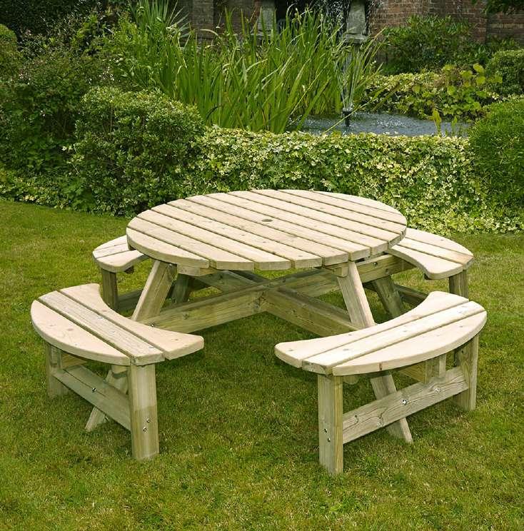 DEVON DINING SET & 2 BENCH SET 459.00 A visually pleasing, robust and durable bench set that is capable of sitting six adults easily and is a popular outdoor furniture choice.