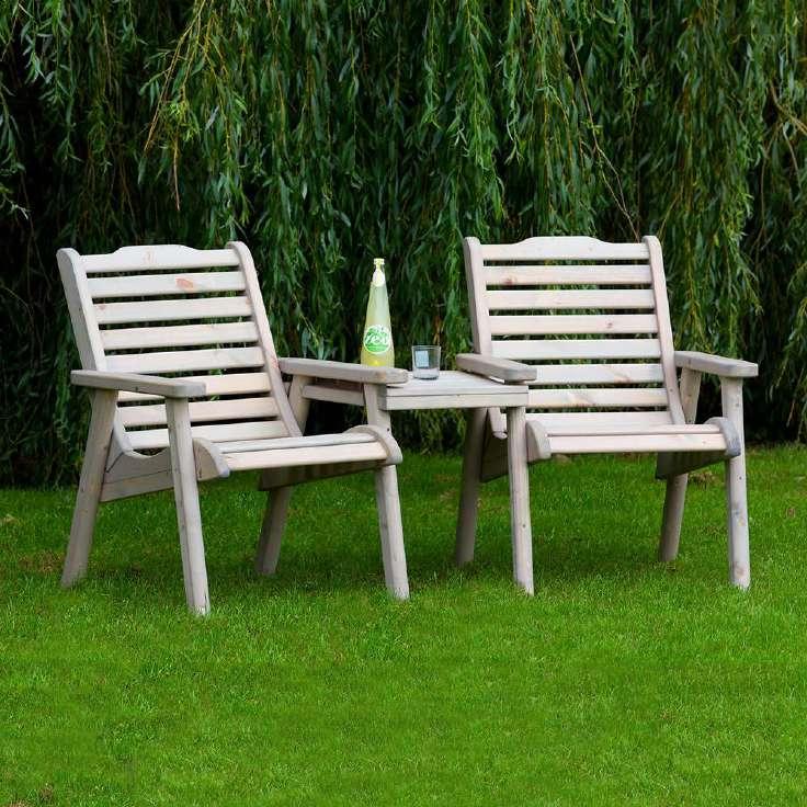 99 740 x 1820 x 910 mm PADSTOW SINGLE SEAT ROCKER 159.99 A high-quality garden chair with a contoured seat that offers maximum comfort. Made in Britain using FSC certified timber.