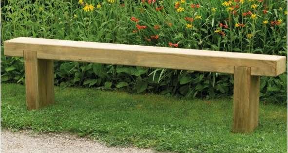 8m HARVINGTON GARDEN BENCH 4 FT FSC Certified Smooth Planed timber Pressure treated for Longer life