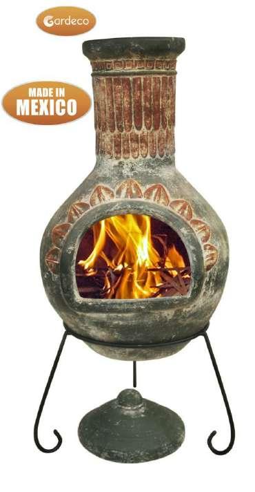 COLIMO MEXICAN CHIMENEA IN 2 SIZES Features: LARGE 99.